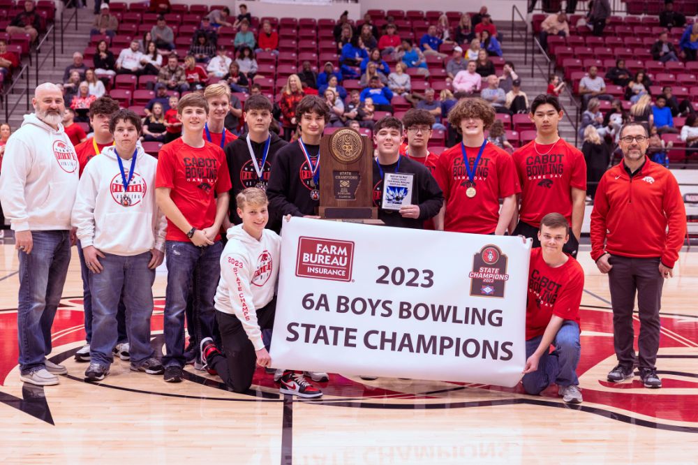Panthers Bowling 2023 6A State Champions
